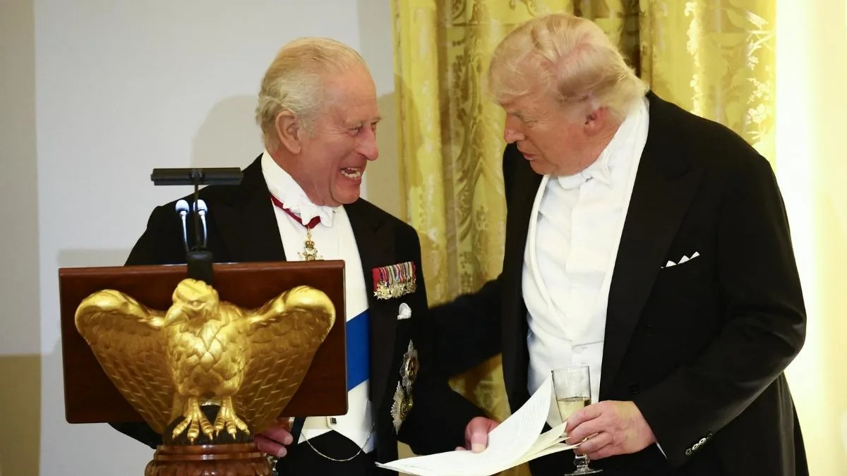 Lip Reader Claims Trump Asked King Charles if He Was Drunk at State Dinner