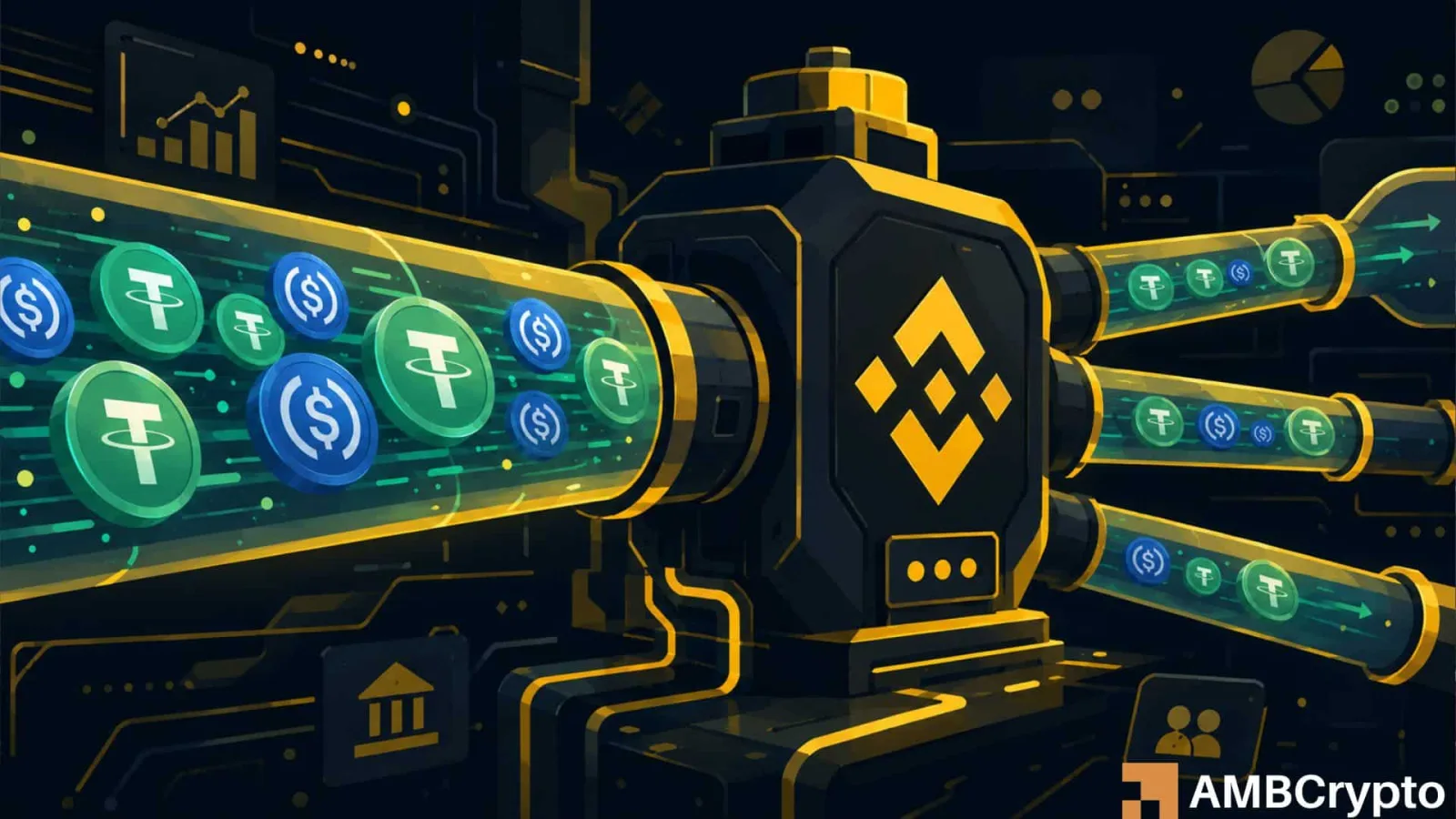 $1.5 Billion Stablecoin Inflows Surge on Binance Amid Market Uncertainty