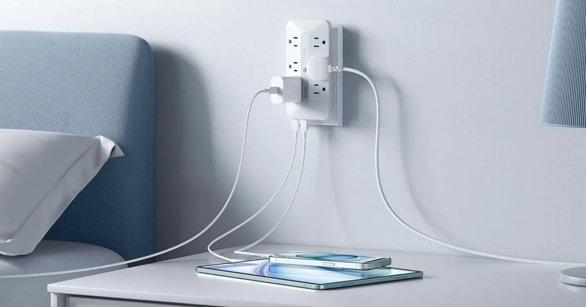 Anker’s Compact 10-in-1 Outlet Extender Adds Multiple AC and USB Ports for $16