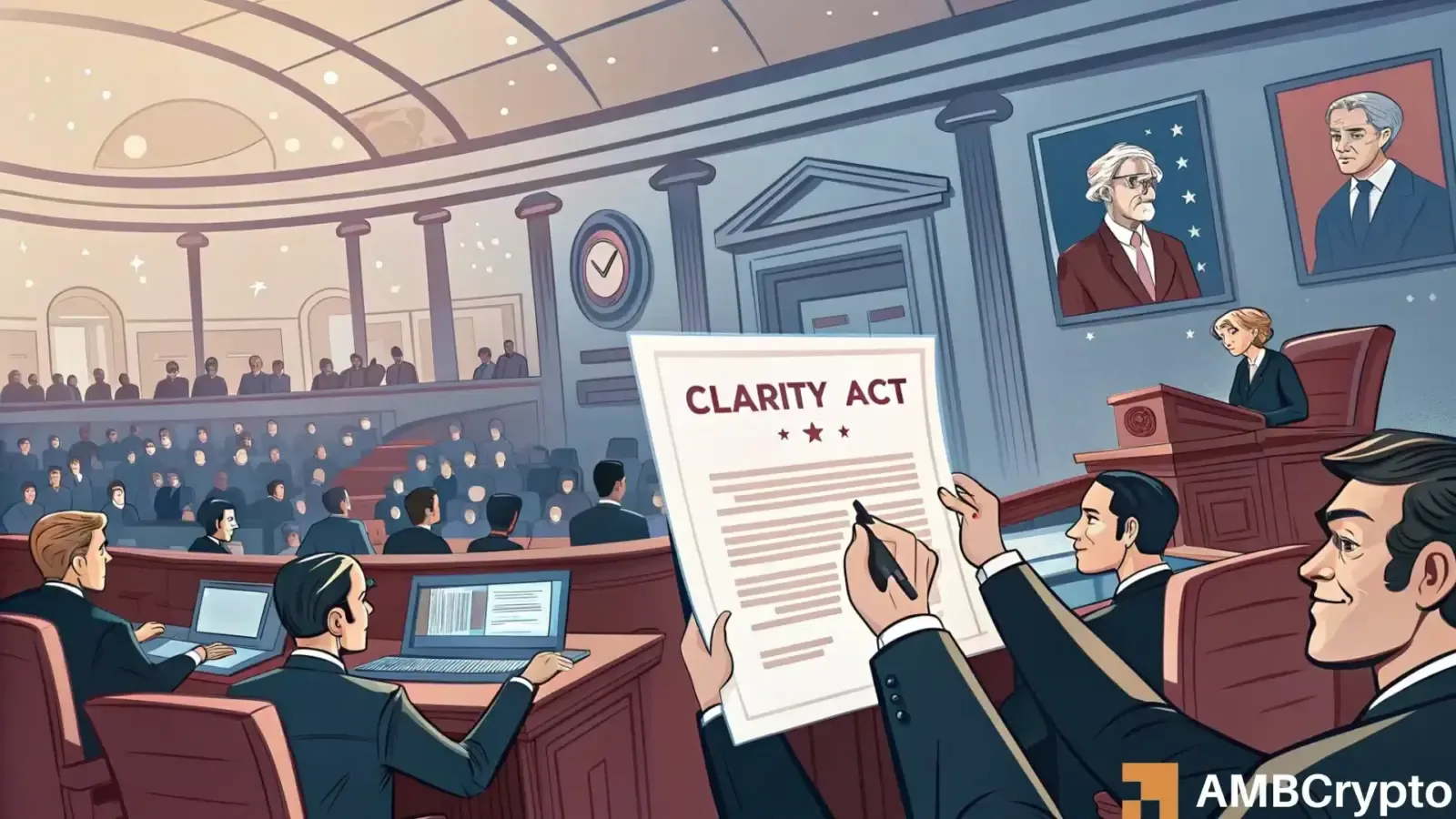 Banking Groups Clash with Senators Over Stablecoin Incentives Ahead of CLARITY Act Vote