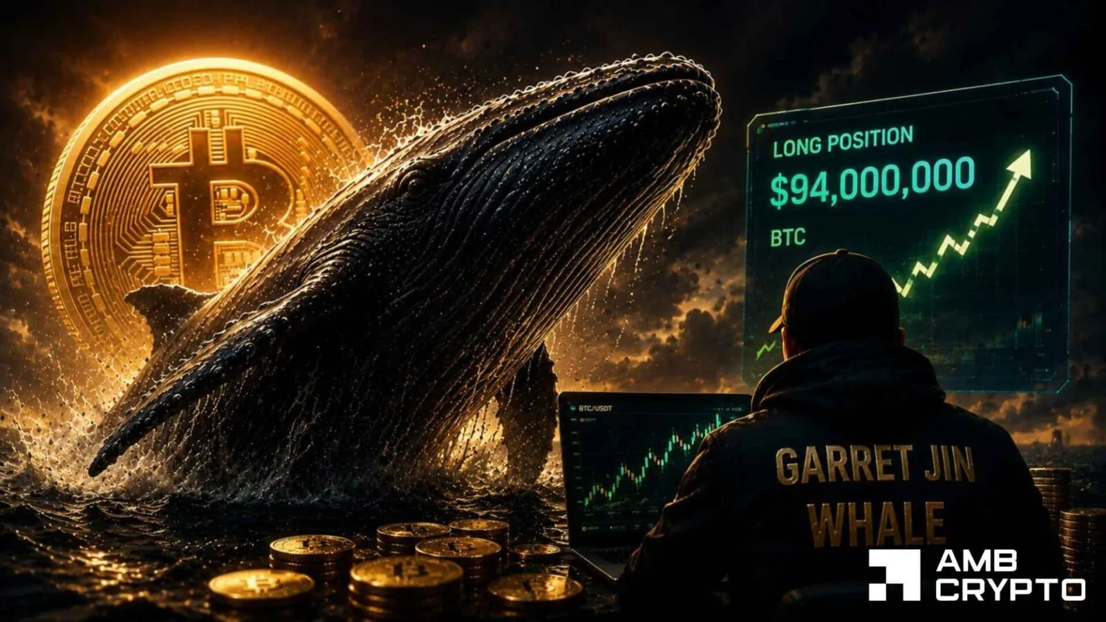 Bitcoin Whale Increases $94 Million Long Amid Continued Market Downturn