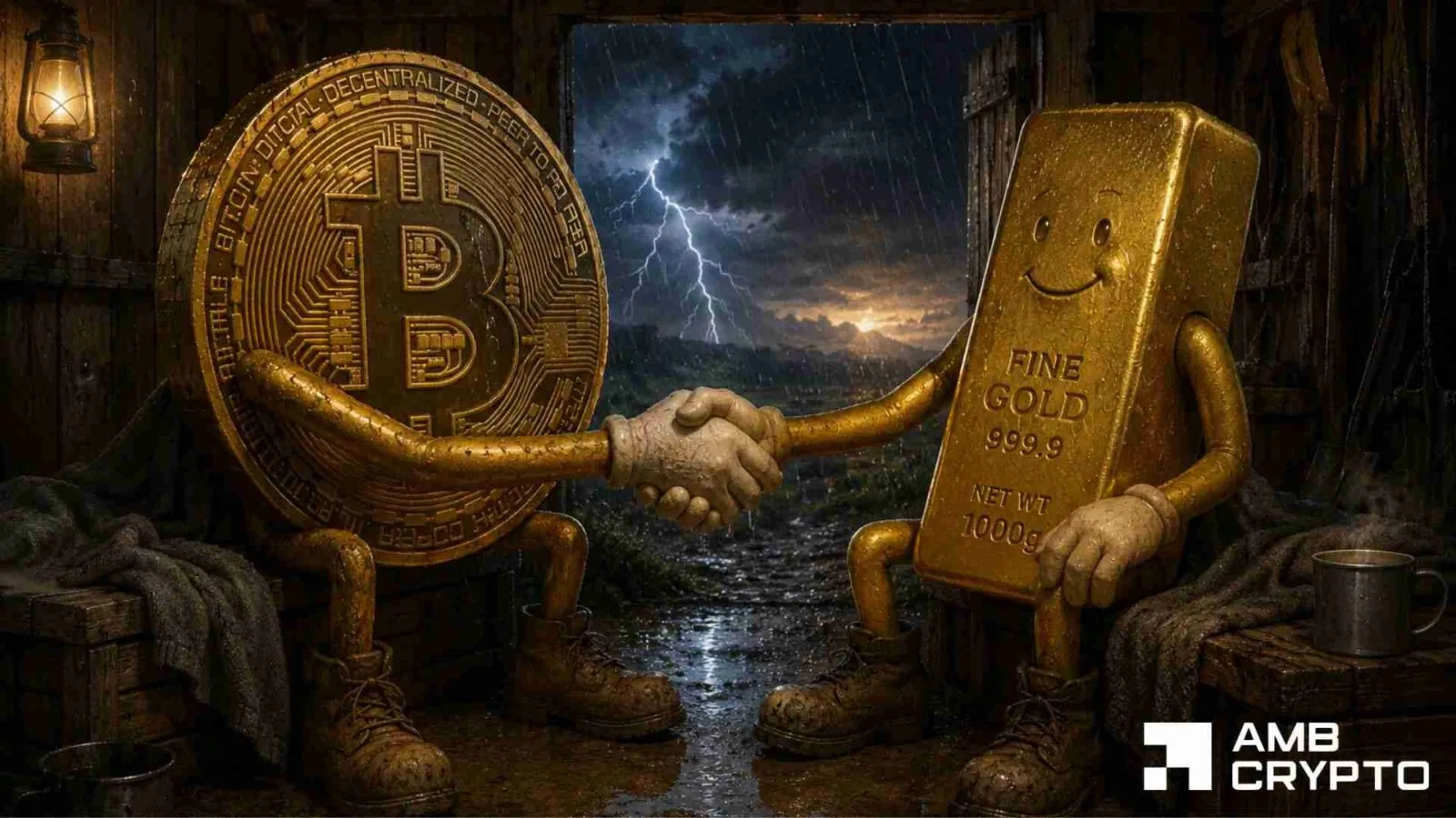 Bitcoin’s Volatility Approaches Gold’s, Sparking Institutional Interest Amid ETF Outflows
