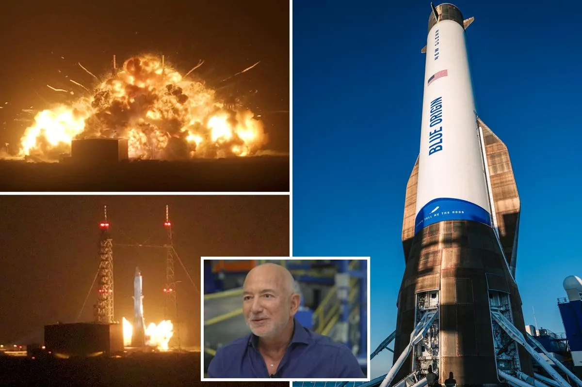 Blue Origin’s New Glenn Rocket Explosion Costs Over $150 Million, Bezos Pledges Recovery