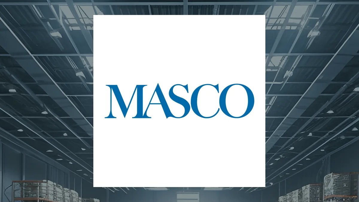 Comerica Bank Reduces Masco Holdings by 12.9 Percent in Fourth Quarter