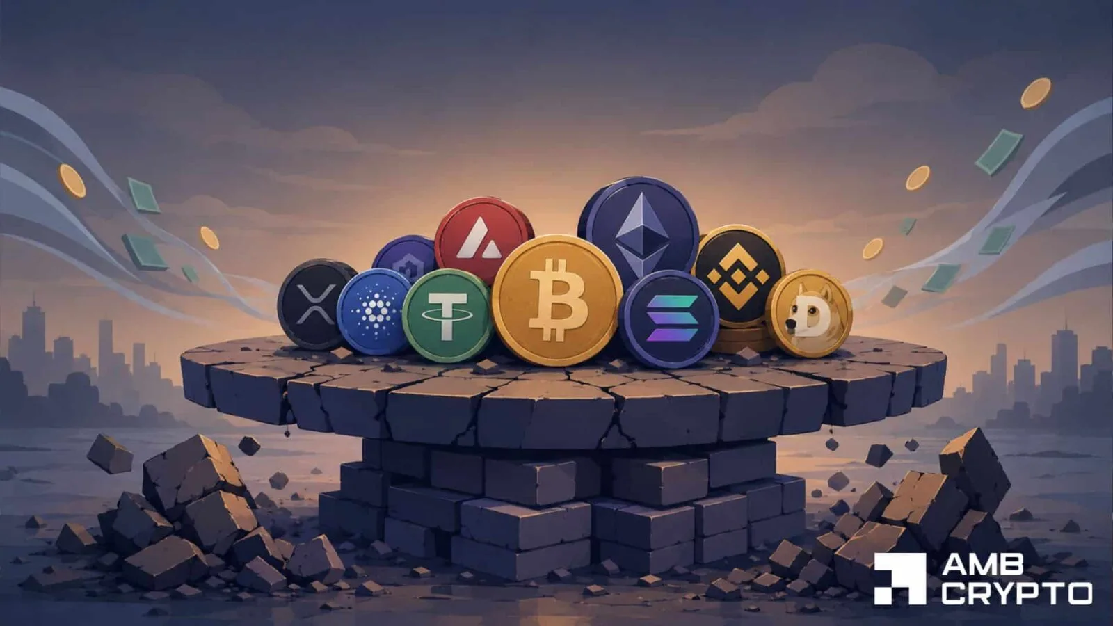 Crypto Market Erases Over $300 Billion Amid Widespread Liquidations and Capital Outflows