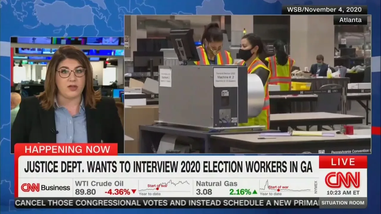 DOJ Pursues 2020 Georgia Election Workers in Expanding Probe of Fraud Claims