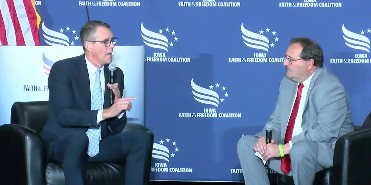 Five Republican Candidates for Iowa Governor Clash on Abortion, Education at First Joint Forum
