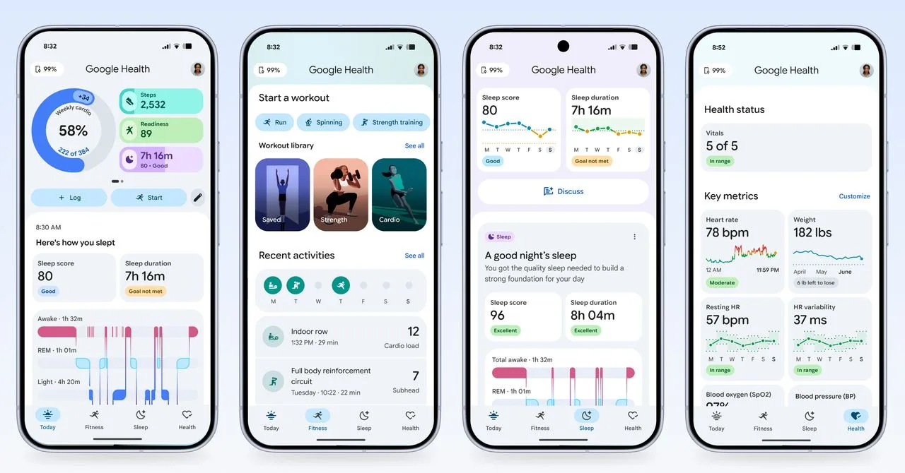 Google Rebrands Fitbit App as Google Health, Phasing Out Google Fit