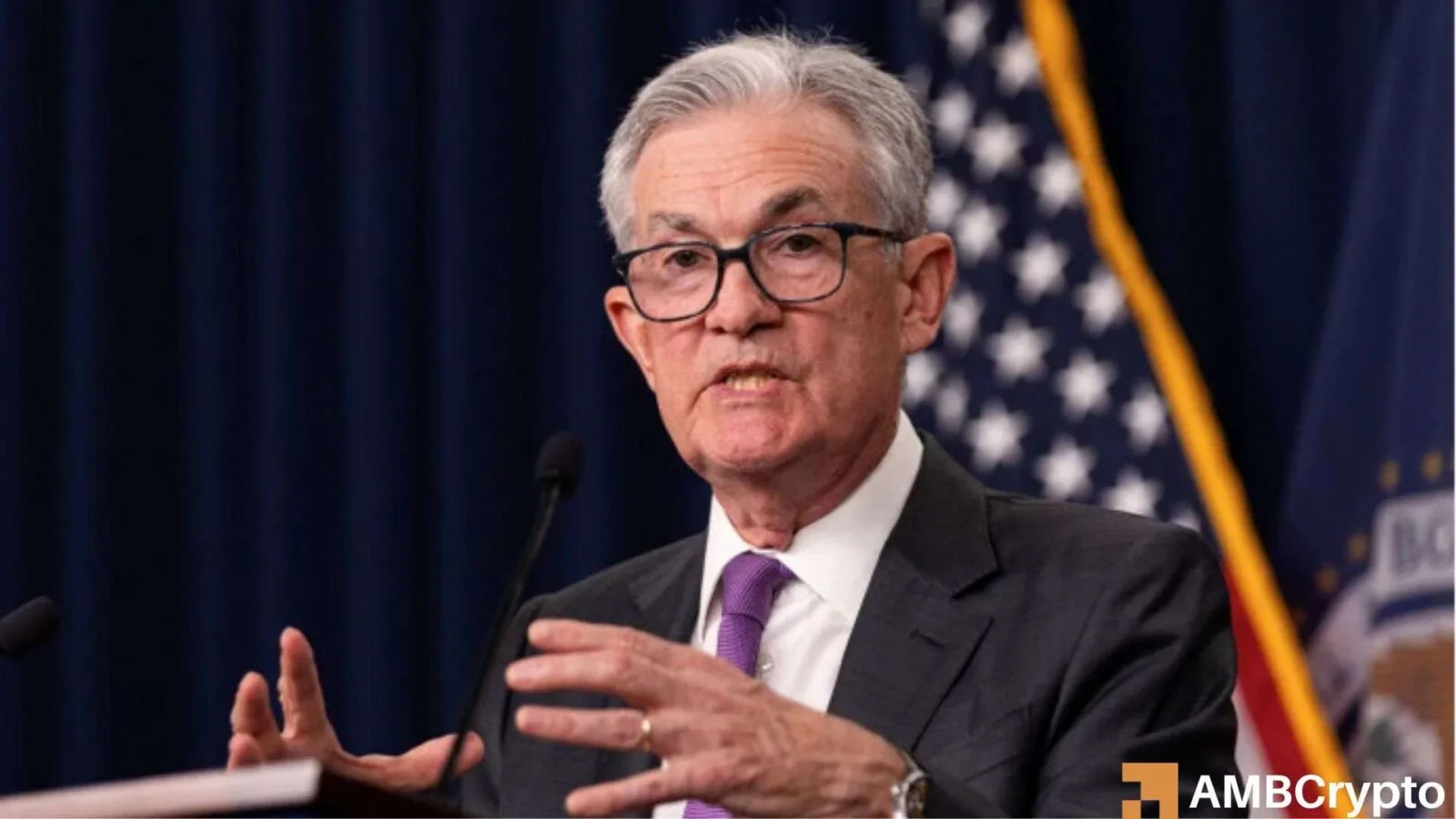 Jerome Powell Leaves Fed Chair as Inflation and Geopolitical Risks Cloud Crypto Outlook