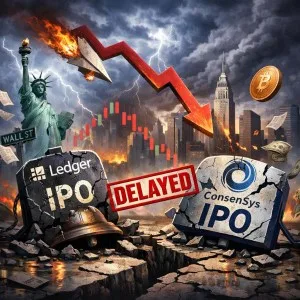 Ledger and Consensys Postpone US IPO Plans Amid Cooling Crypto Market