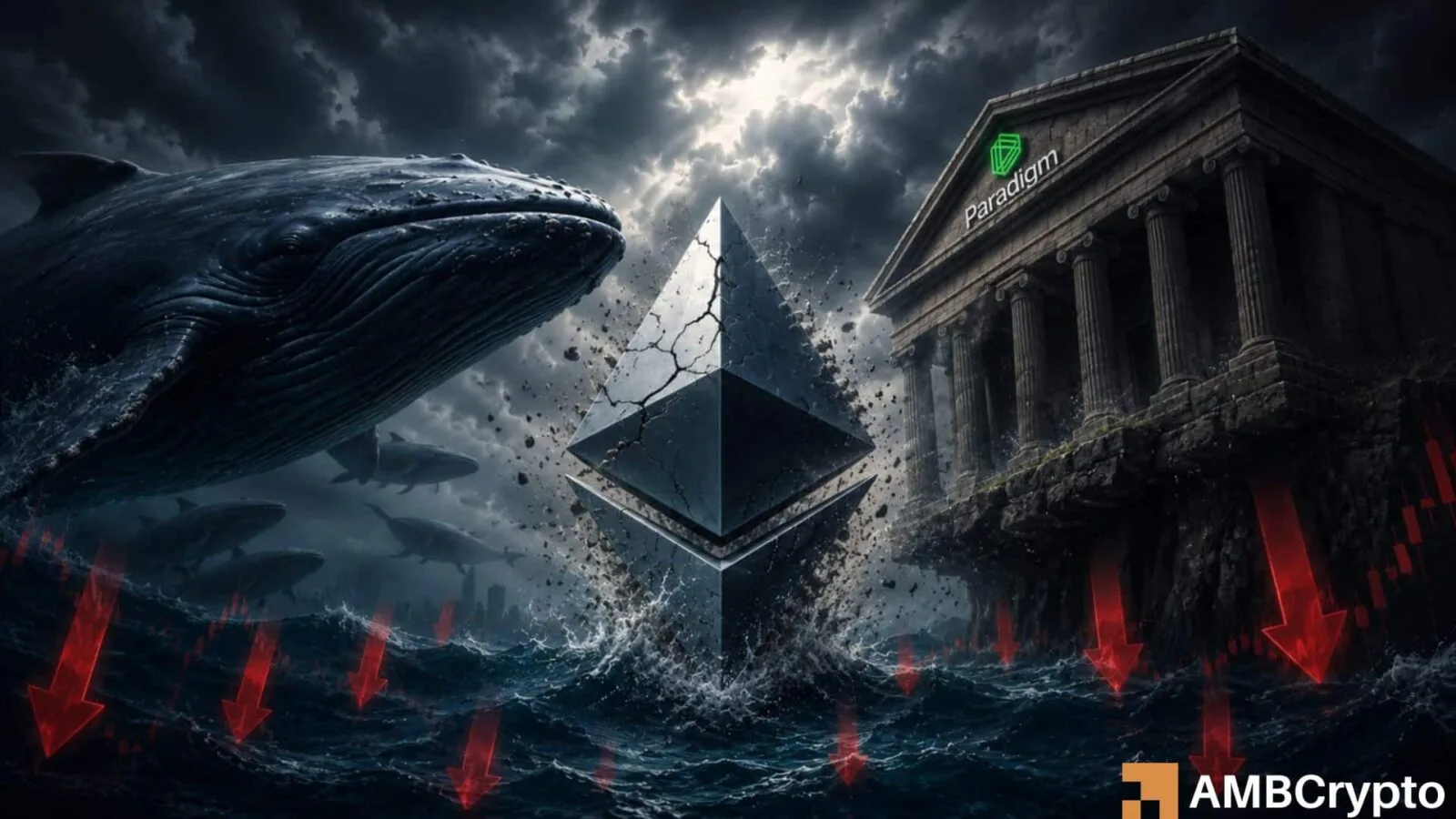 Major Ethereum Transfers Signal Growing Sell Pressure Among Whales and Institutions
