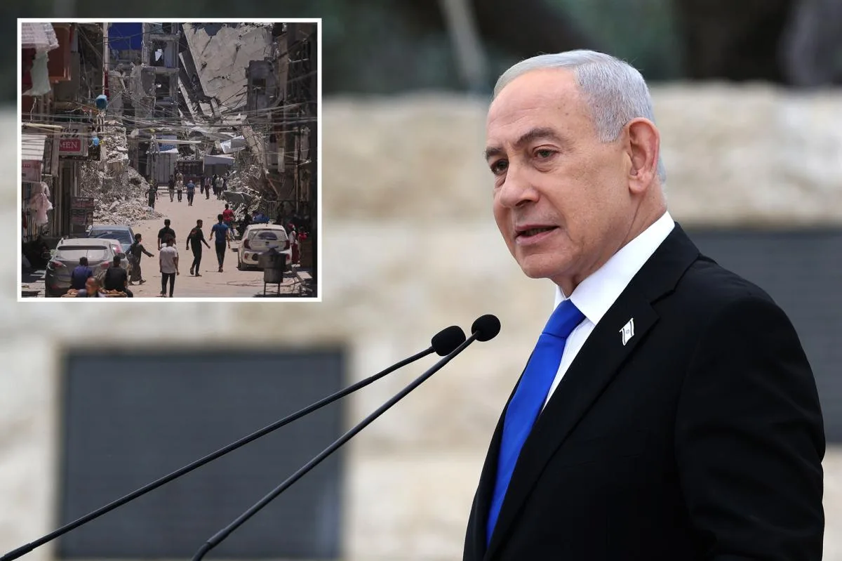 Netanyahu Sets Goal to Expand Israeli Control in Gaza to 70% Amid Ongoing Conflict