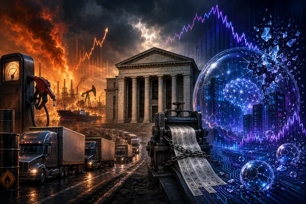Rising Diesel Costs Signal Stagflation Risks amid Global Oil Shock and Fed Policy Debate
