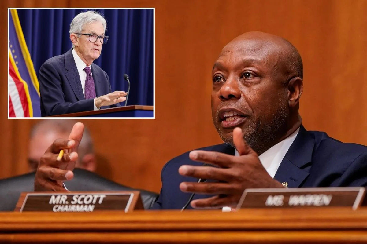 Senator Tim Scott Urges Jerome Powell to Step Down as Fed Chair Amid Rising Tensions