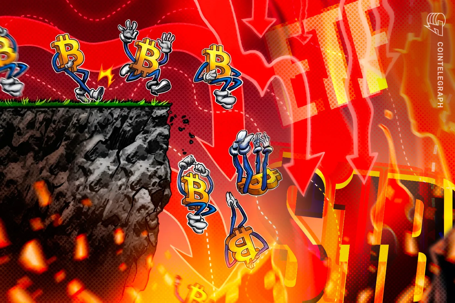 Spot Bitcoin ETFs Reverse Gains with $1 Billion Weekly Outflow after Six Weeks of Inflows