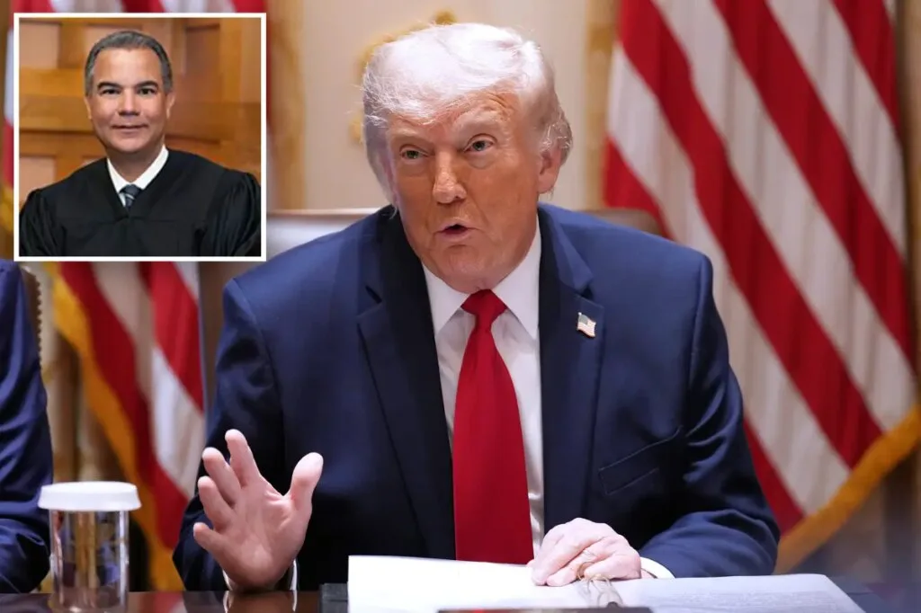 Trump demands removal of his name from Kennedy Center after judge’s ties to Biden surface