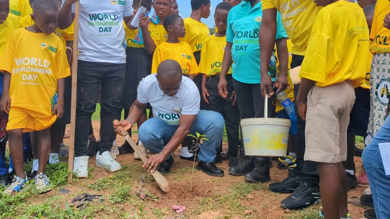 Drobonso Community Advances Climate Action with Strategic Tree Planting Initiative