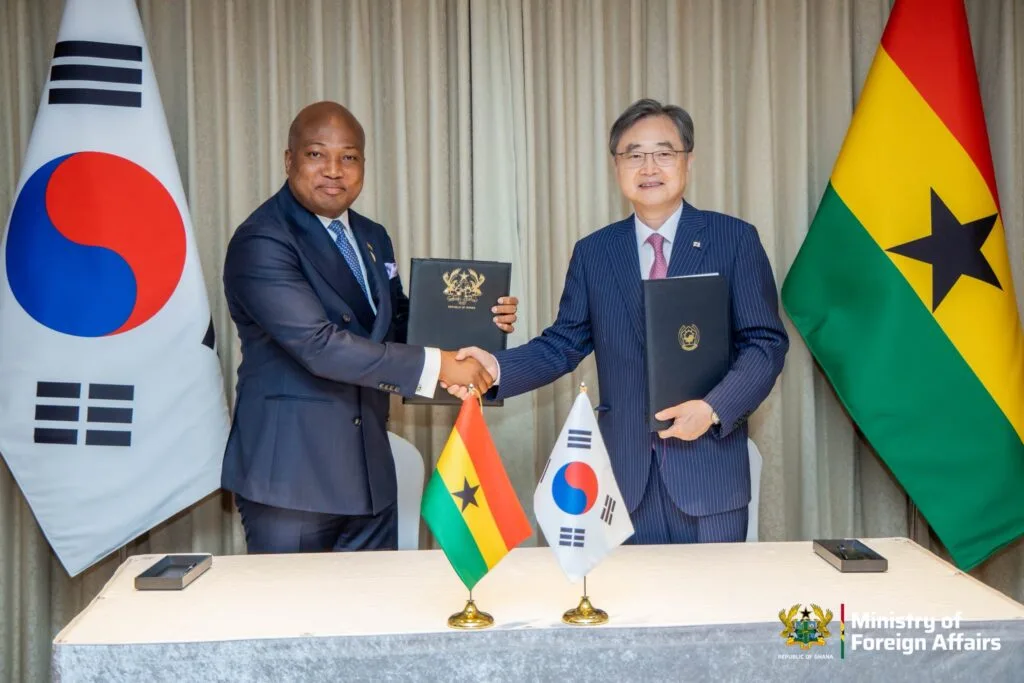 Ghana and South Korea Establish Visa-Free Travel for Diplomatic and Service Passport Holders