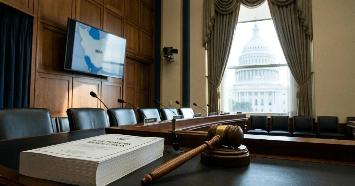 House Approves Measure to Restrict President’s Authority on Military Action Against Iran