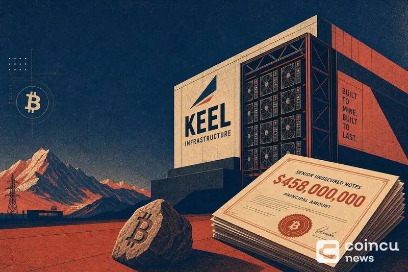 Keel Infrastructure Secures $458 Million via Convertible Senior Notes to Fund Bitcoin Mining Growth