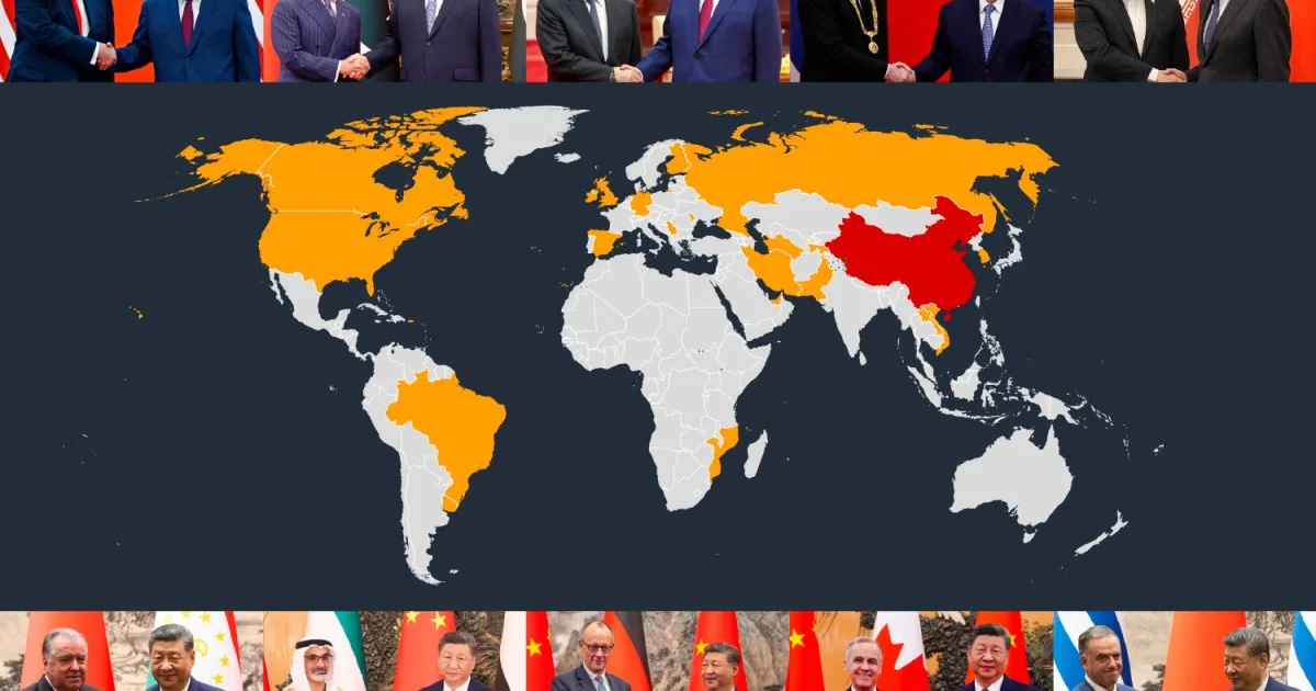Key World Leaders Visiting China in 2026 Reflect Global Diplomatic Focus