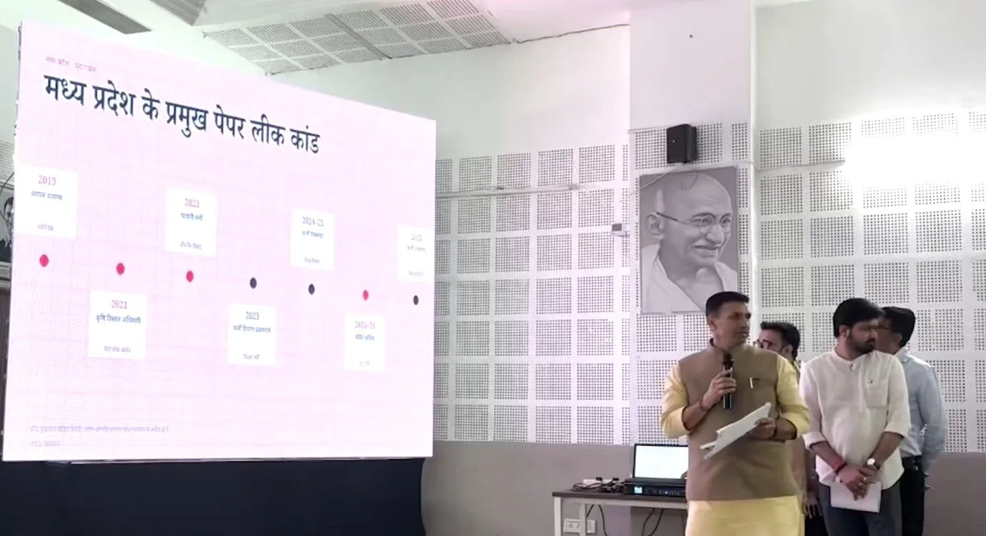 Madhya Pradesh Congress Launches Cyclothon to Protest Youth Unemployment and Exam Scams