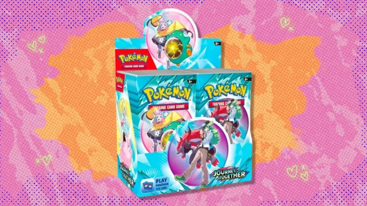 Pokémon TCG Journey Together Booster Boxes Drop Below $300 on Amazon
