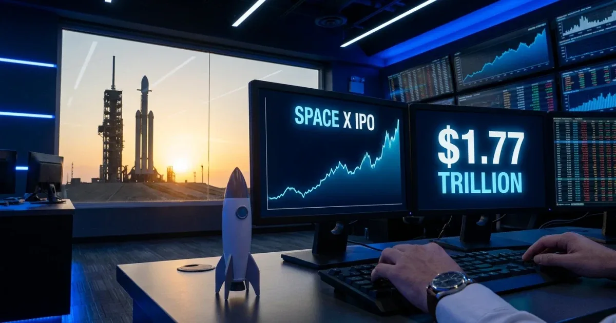 SpaceX Plans Historic IPO Targeting $1.77 Trillion Valuation