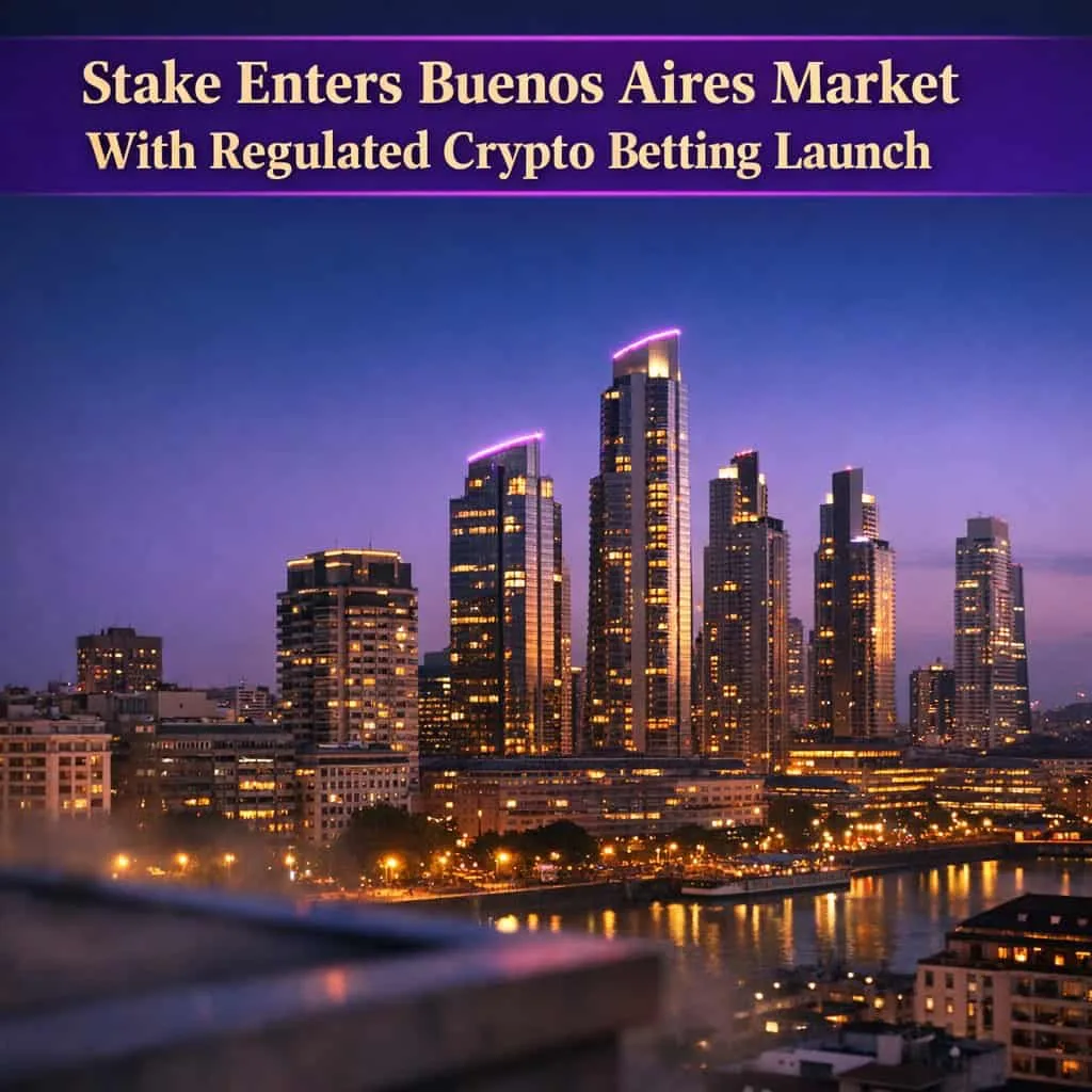 Stake Expands into Buenos Aires with Regulated Crypto Betting Platform