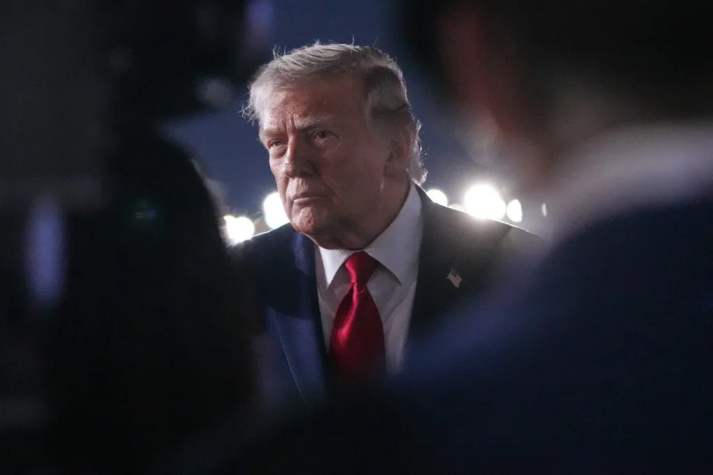 Trump Claims Iran Faces Consequences After U.S. Retaliatory Strikes Near Strait of Hormuz
