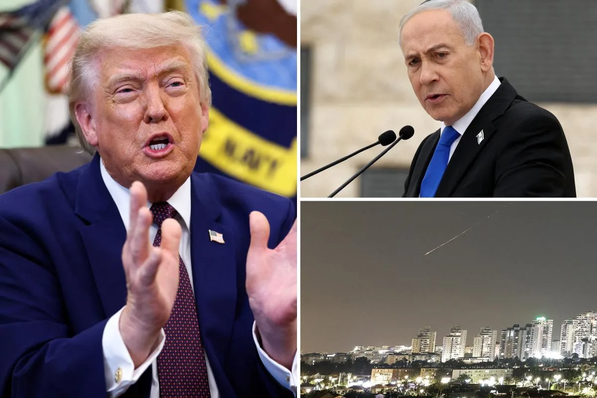 Trump Urges Israeli Restraint After Iran Missile Strike Amid Ongoing Peace Talks