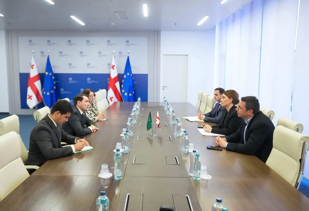 Turkmenistan and Georgia aim to deepen trade and transport ties through Middle Corridor