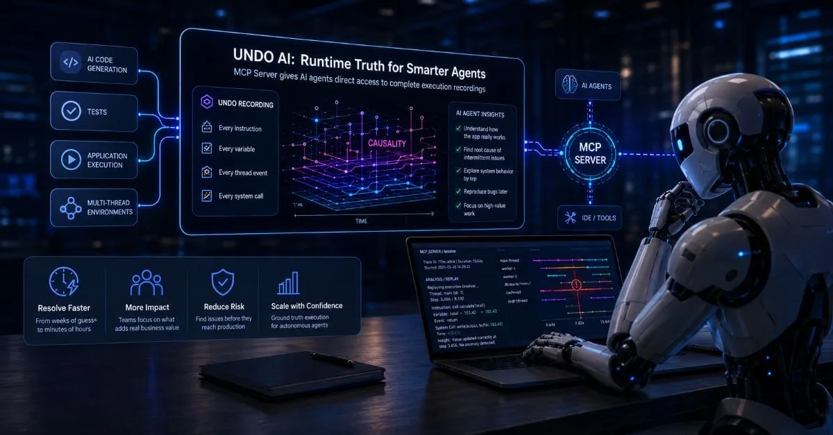 Undo Introduces AI Access to Full Application Execution for Faster Bug Diagnosis