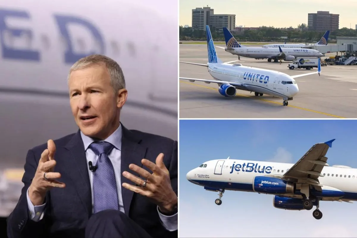 United Airlines CEO Sees Major Merger with American as Unlikely but Open to Asset Purchases