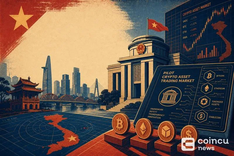 Vietnam to Launch Regulated Pilot Market for Crypto Asset Trading in 2026