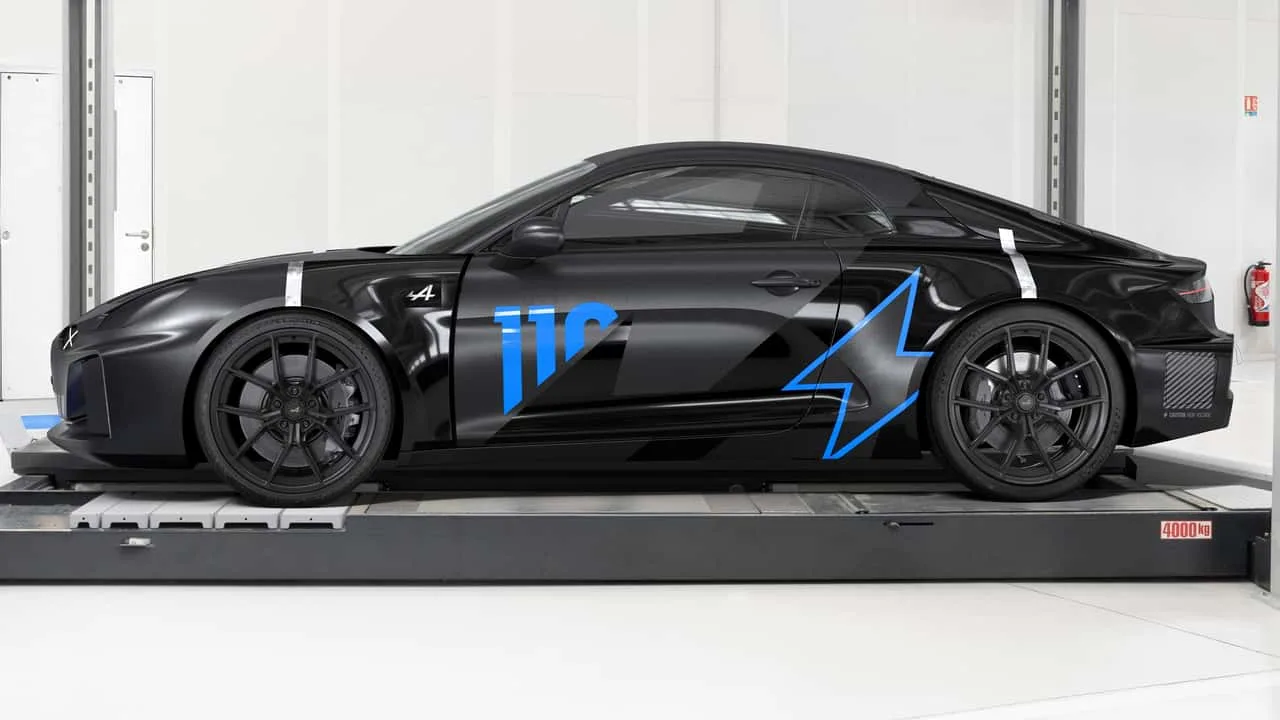 Alpine Prepares Lightweight Electric A110 to Deliver Classic Sports Car Dynamics