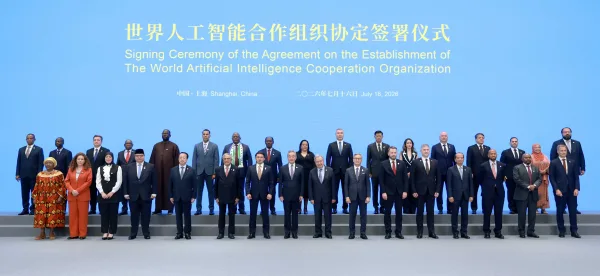 New Global AI Cooperation Body Established by 29 Nations, Based in Shanghai
