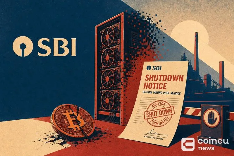 SBI Crypto to Close Bitcoin Mining Pool, Exiting 2% of Network Hashrate