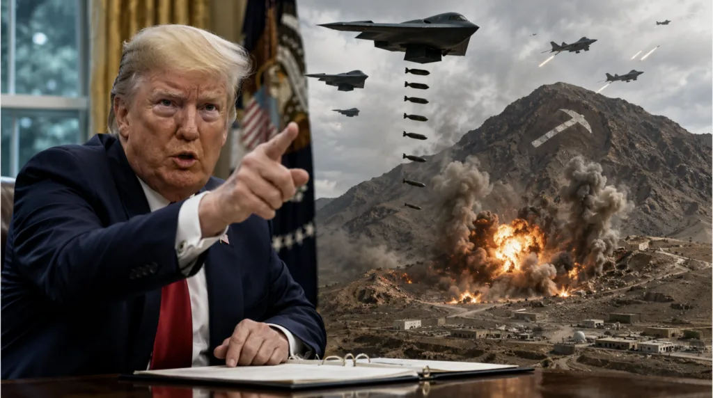 Trump Signals Possible U.S. Strike on Iran’s Deeply Buried Nuclear Site