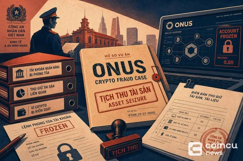 Vietnamese Authorities Intensify Asset Seizures in ONUS Crypto Fraud Investigation