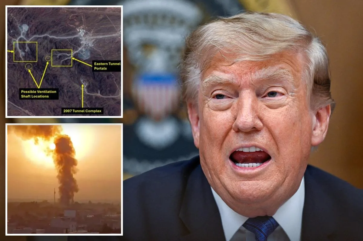 Trump Considers Targeting Pickaxe Mountain Entrances to Disrupt Iran’s Nuclear Program