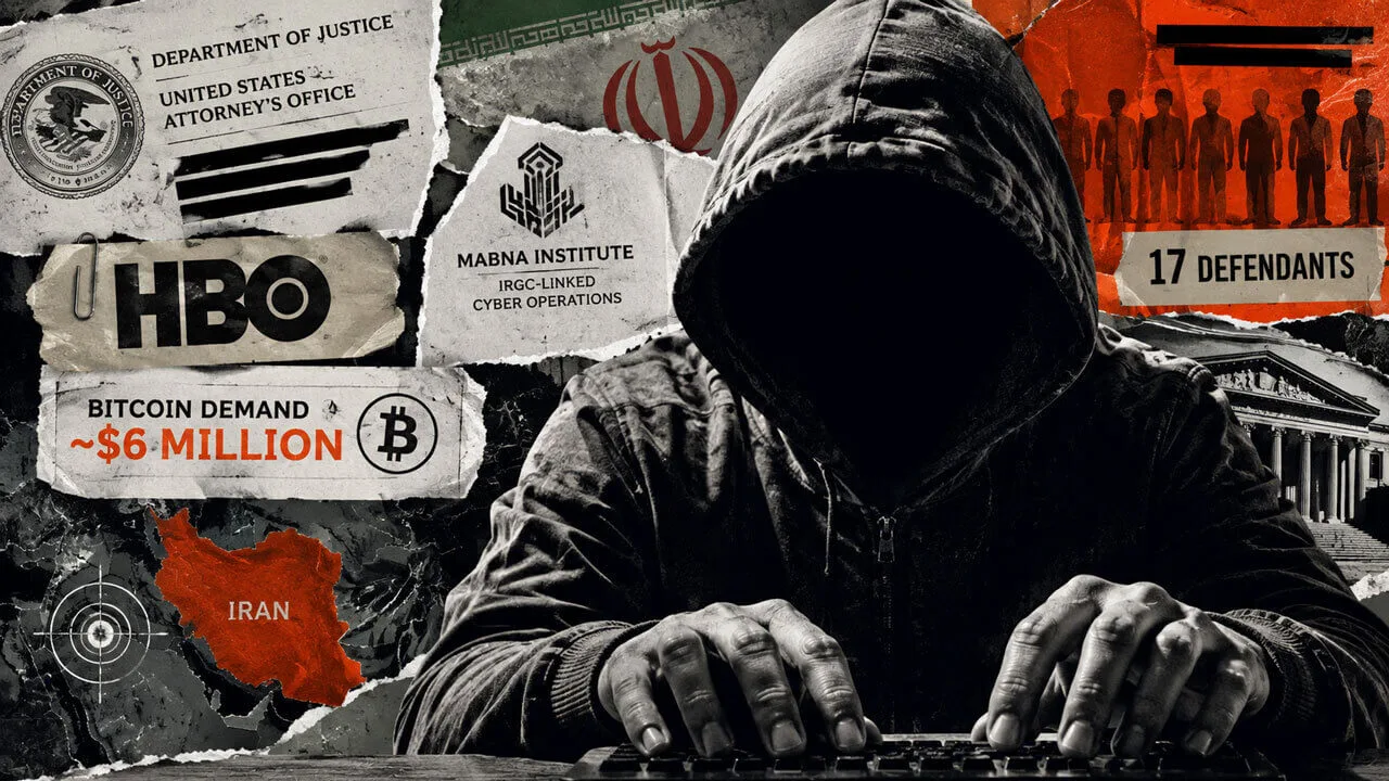 US Charges 17 in Expanded Iran-Linked Cybercriminal Case Including HBO Bitcoin Extortion