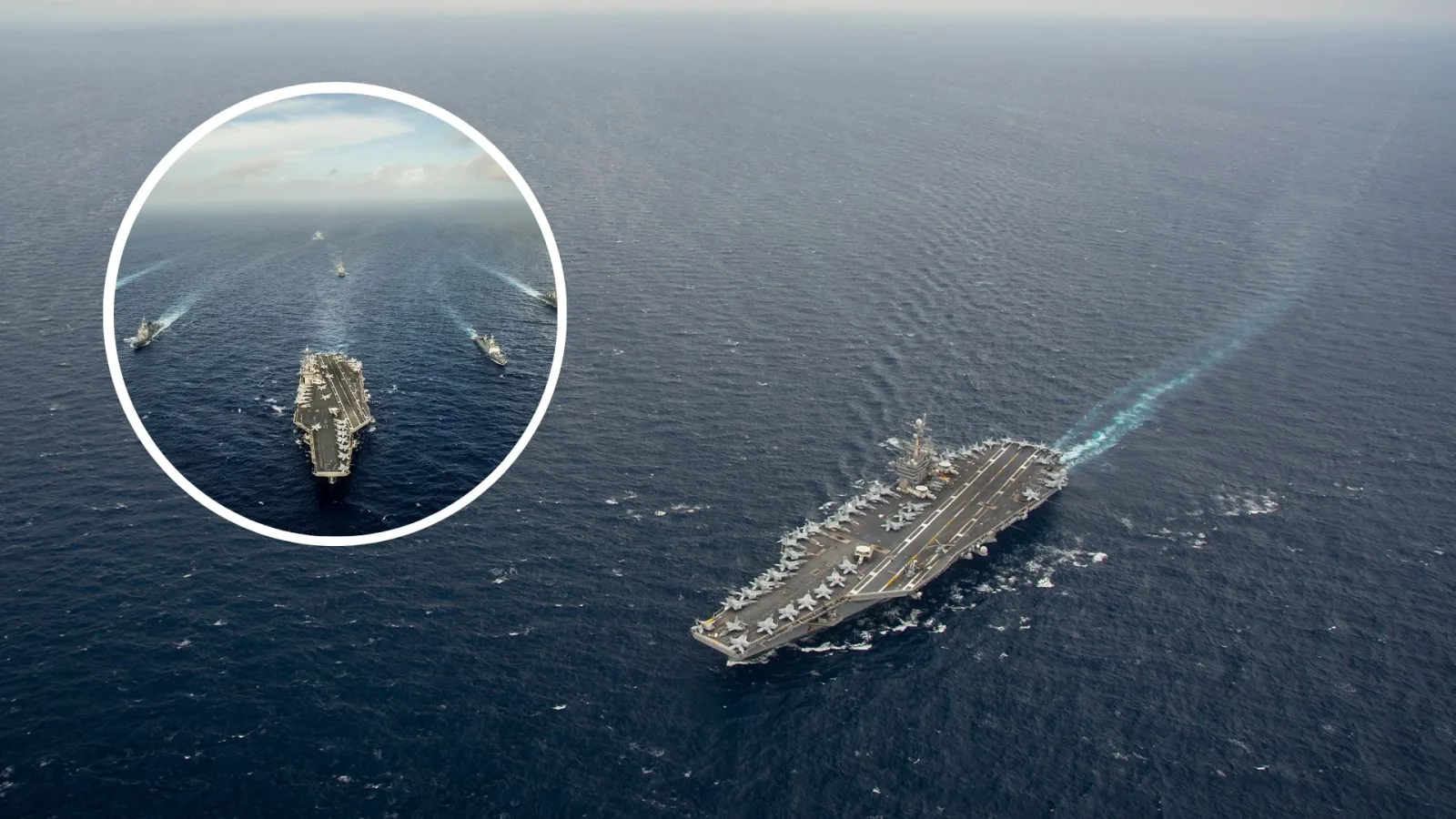 USS George Washington Arrives in Middle East to Replace USS Abraham Lincoln