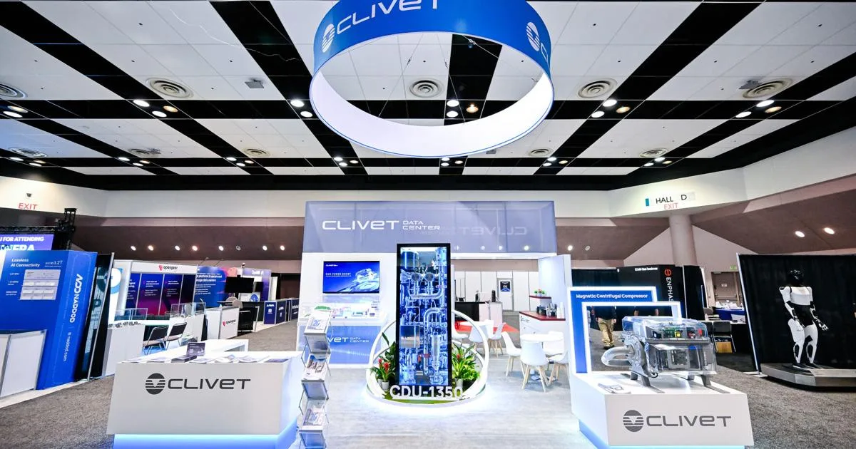 Clivet Unveils Advanced Magnetic Levitation Cooling and AI-Driven Solutions at AI Infra Summit