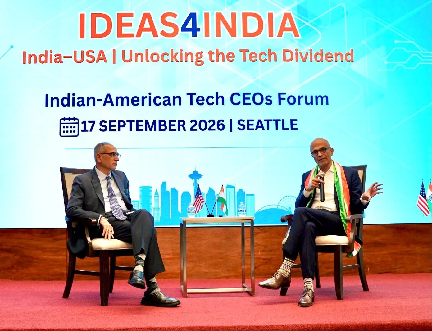 Microsoft CEO Satya Nadella urges global oversight to keep AI under human control