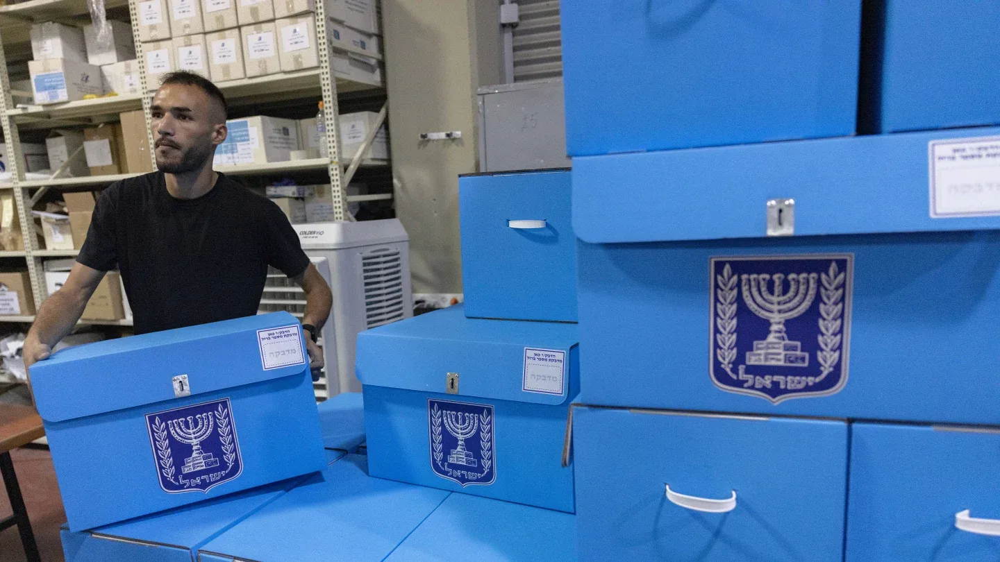 Israel Votes in Highly Contested Election for 26th Knesset Amid Political Deadlock